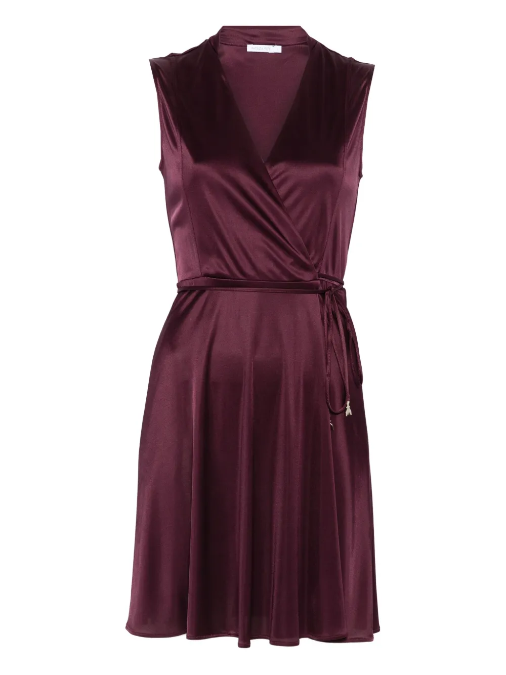 Patrizia Pepe V-neck mini dress Rood