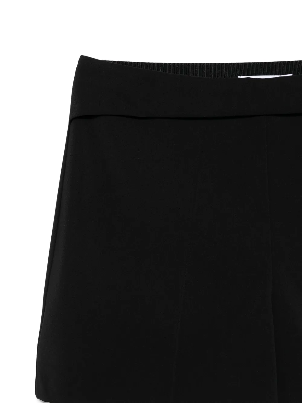 Patrizia Pepe Stretch-design Shorts In Black