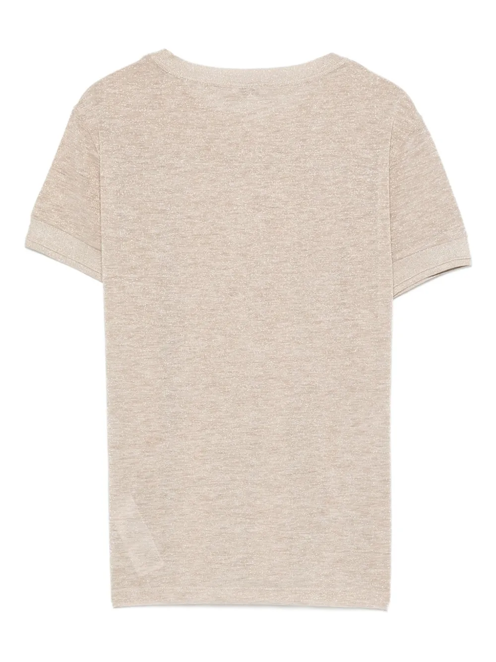 Patrizia Pepe short-sleeved T-shirt Beige