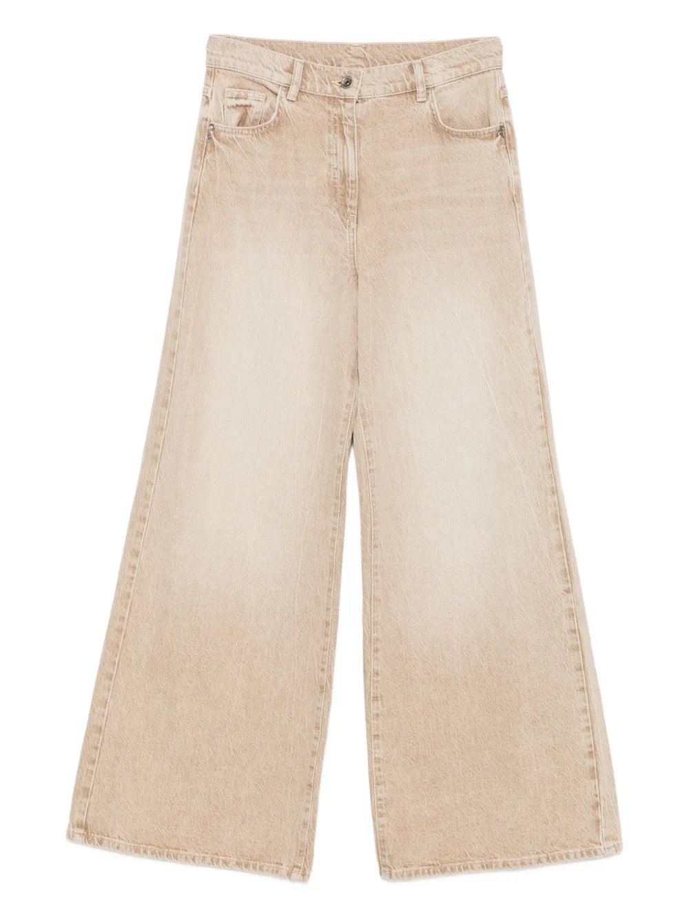 Patrizia Pepe five-pockets jeans Beige