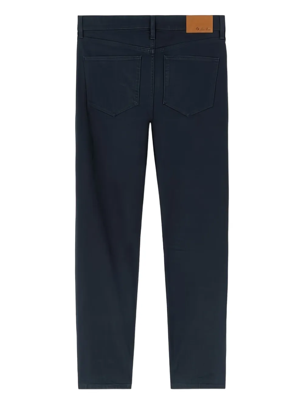 Loro Piana Katoenen broek met vijf zakken Blauw