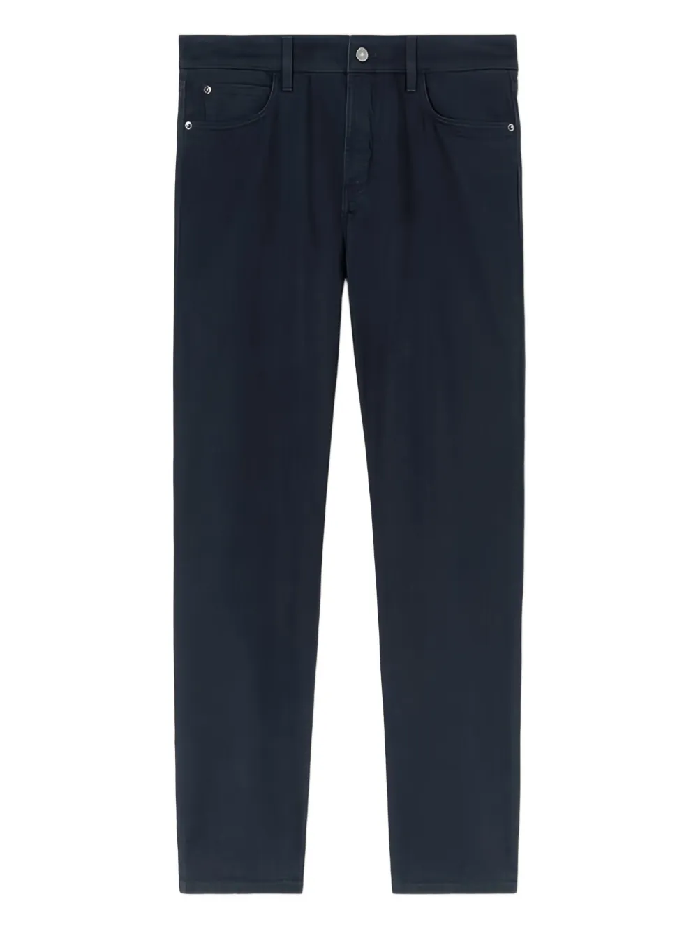 Loro Piana Katoenen broek met vijf zakken Blauw