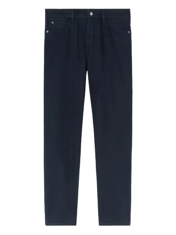 Loro Piana Five-pocket Cotton Trousers in Blue