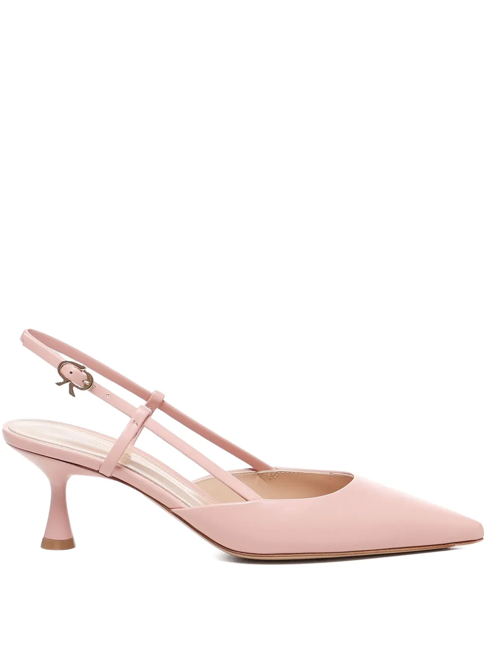 Gianvito Rossi 55mm slingback pointed-toe pumps Pink