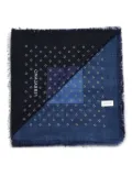 Ferragamo geometric-print scarf - Blue