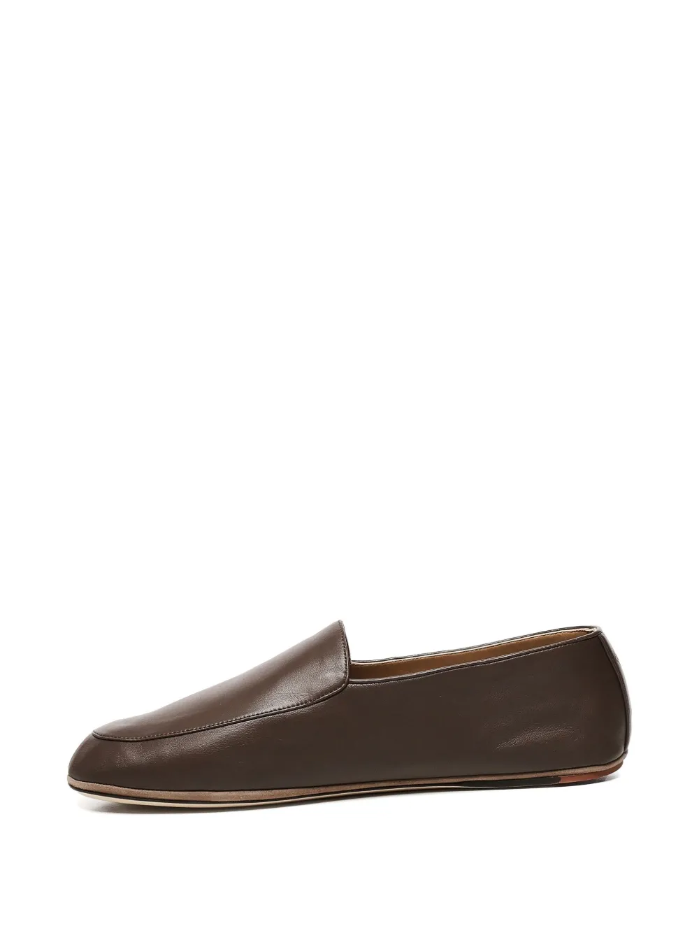Loro Piana Anton Walk leather loafers Brown