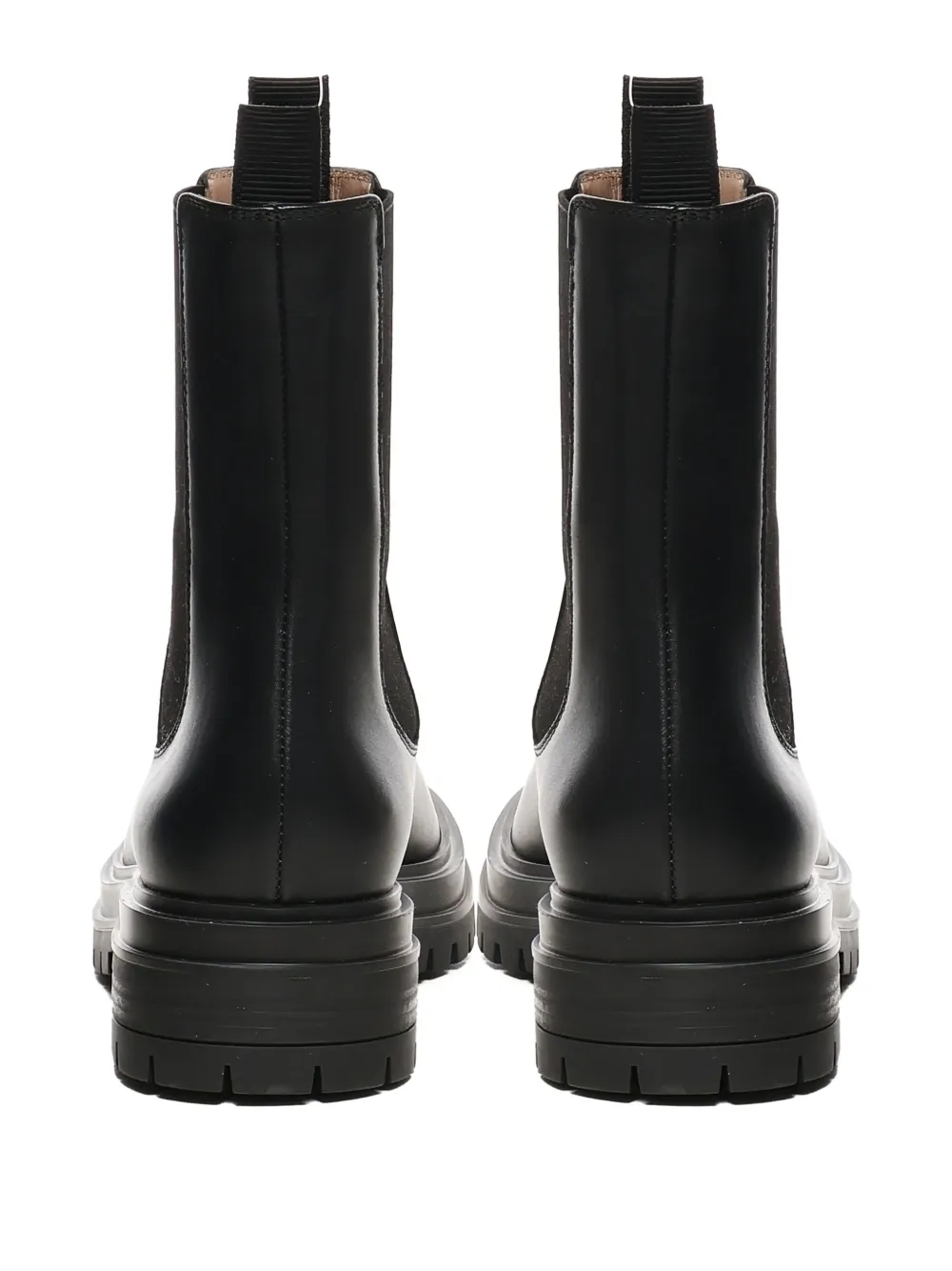 Gianvito Rossi elastic-panel boots Black