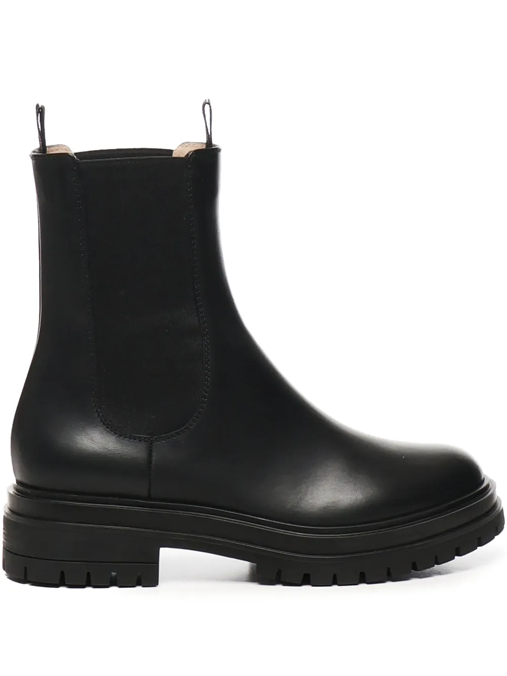 Gianvito Rossi elastic-panel boots Black