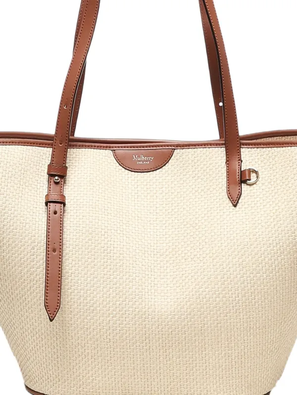 Mulberry Basket Tote Bag | Neutrals | FARFETCH