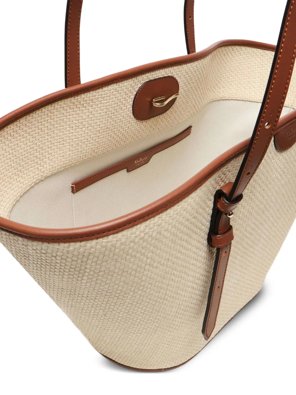 Mulberry Basket tote bag Beige