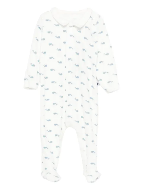 Petit Bateau sovdräkt med Peter Pan-krage