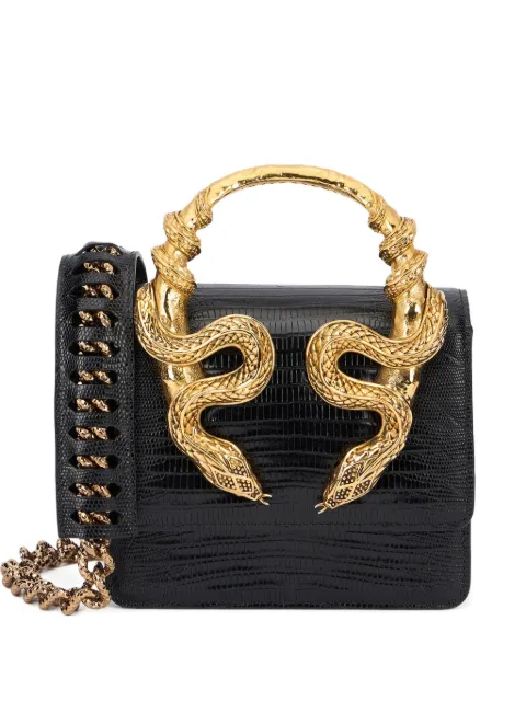 Roberto Cavalli tote con detalle de serpiente
