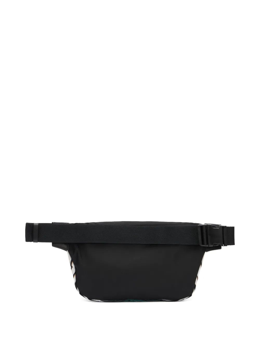 Roberto Cavalli leaf-print belt bag Blauw