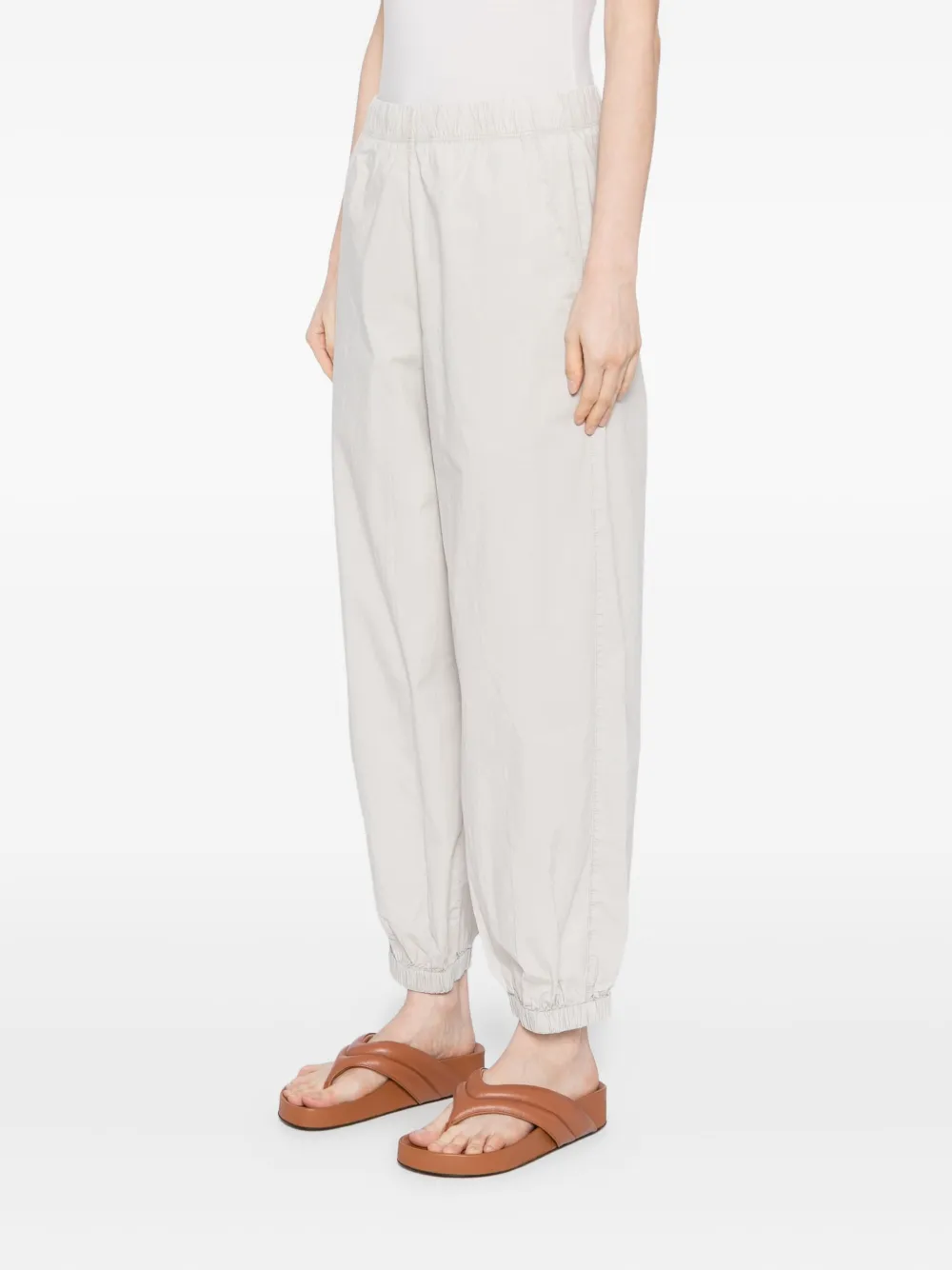 James Perse Parachute popeline broek Grijs