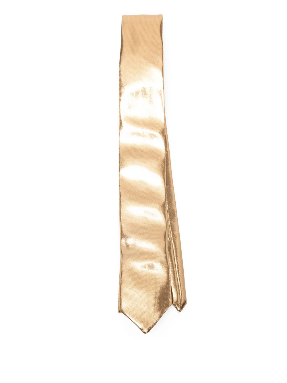 Alysi metallic tie Goud