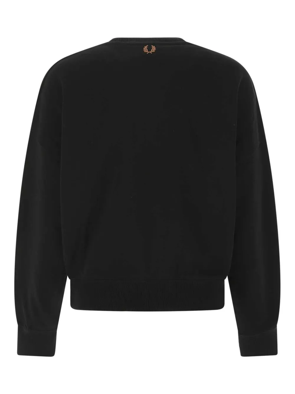 Fred Perry cotton sweatshirt Zwart