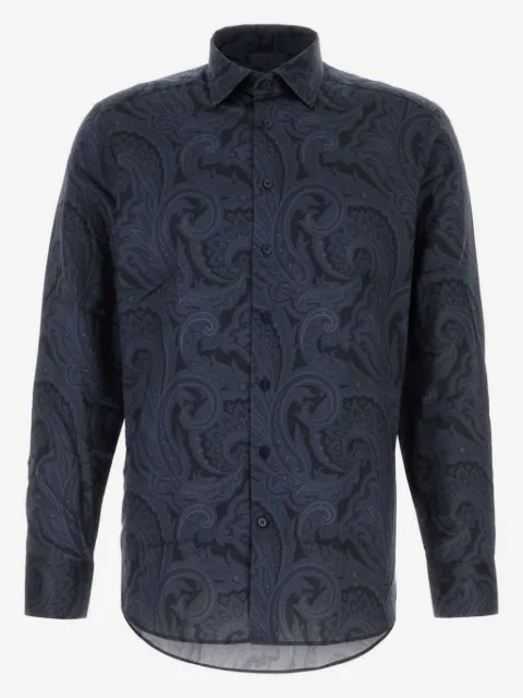 ETRO paisley-print cotton shirt