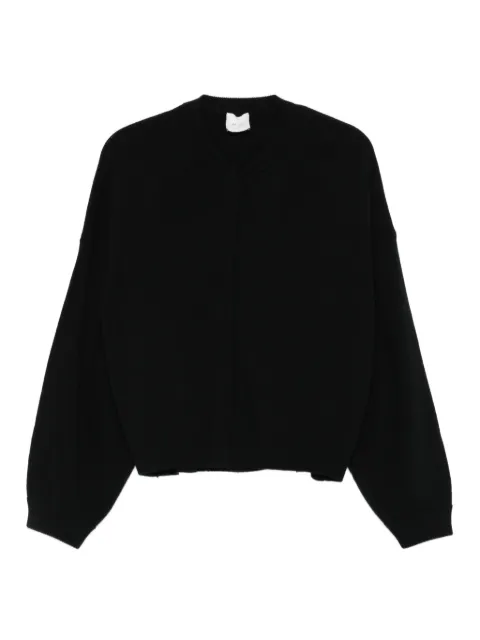 Alysi Cardigan mit Ballonärmeln