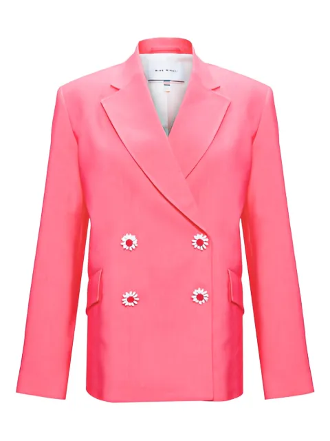Mira Mikati daisy-button double-breasted blazer