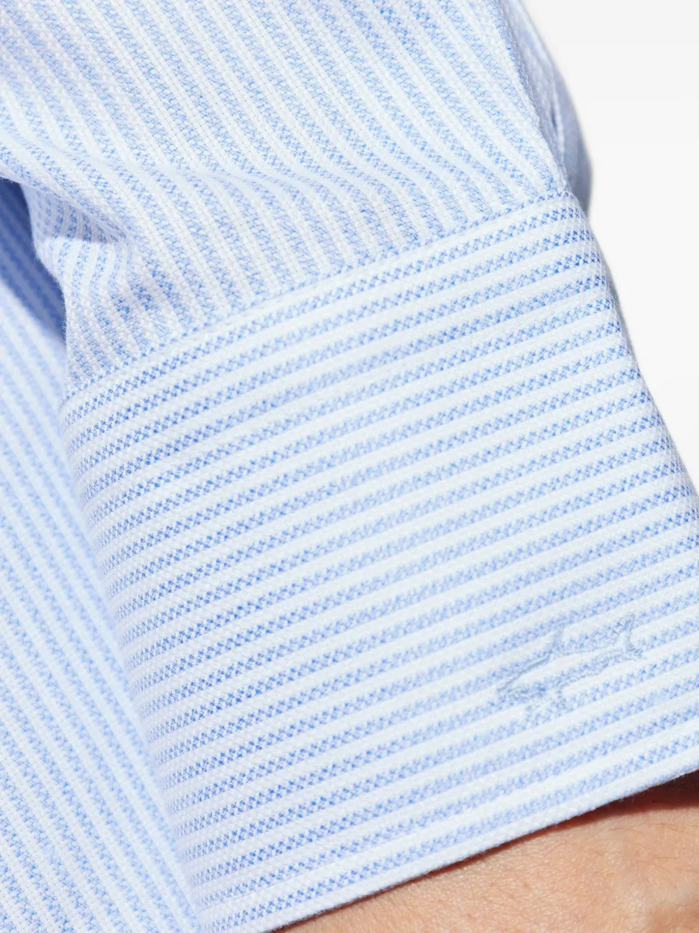 Paul & Shark Gestreept katoenen overhemd Blauw