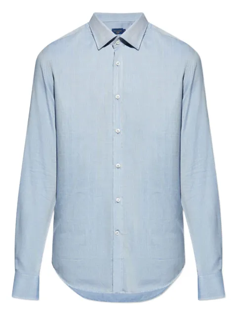 Paul & Shark herringbone cotton shirt