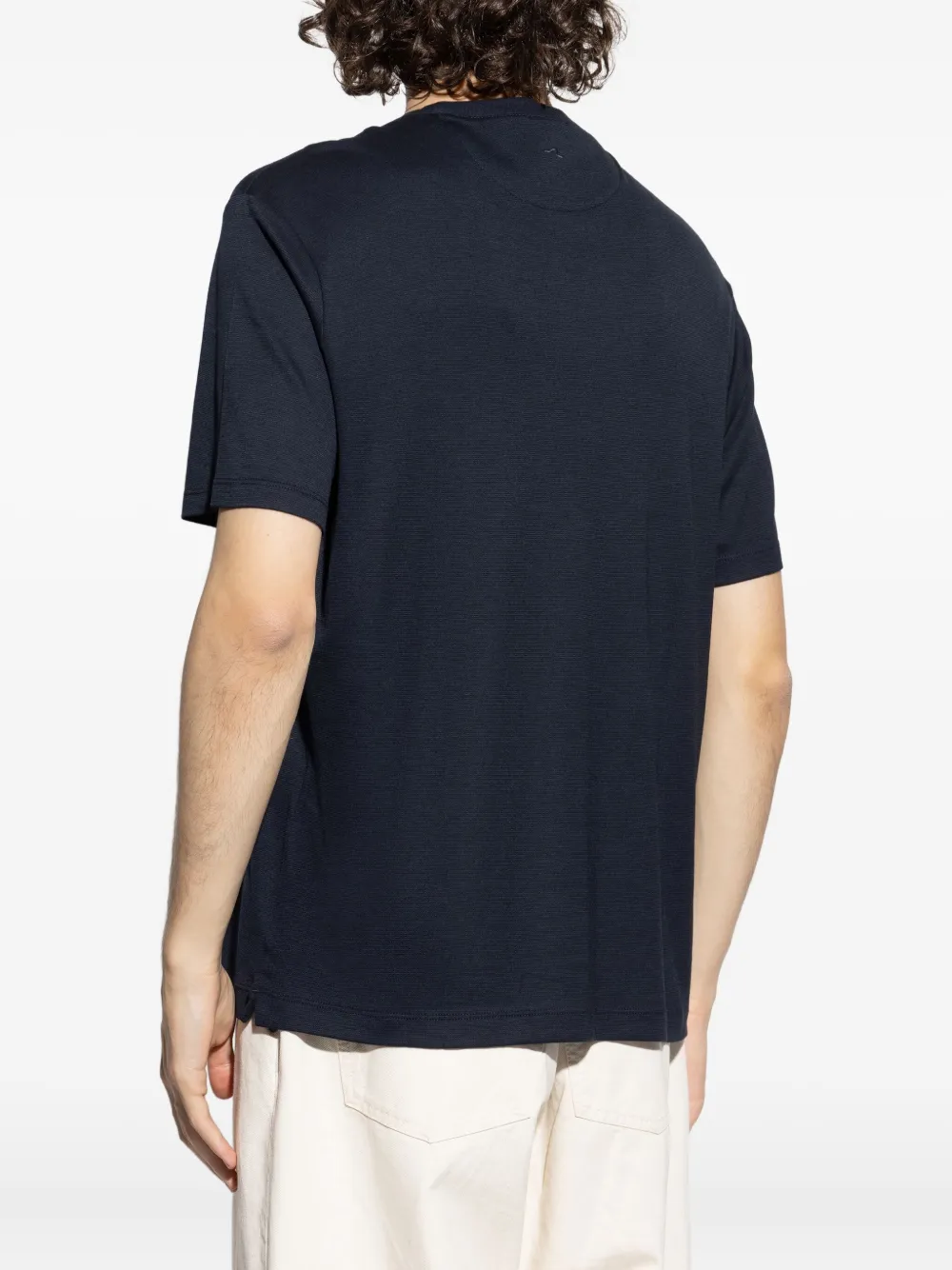 Paul & Shark Katoenen T-shirt met ronde hals Zwart
