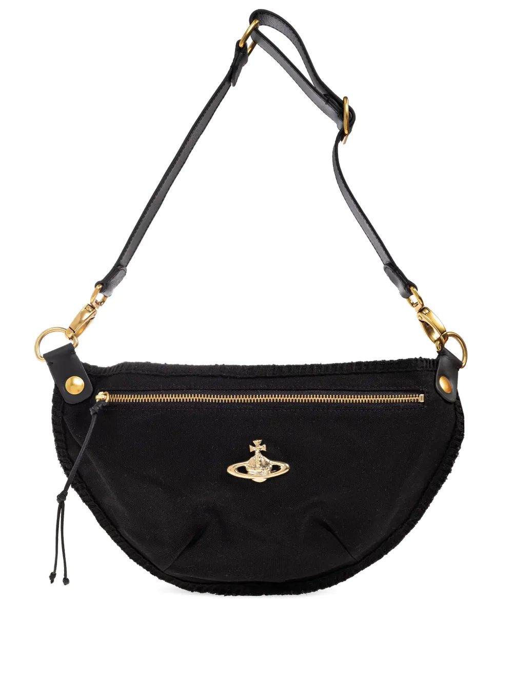 Vivienne Westwood orb-embellished zip-fastening tote bag Zwart