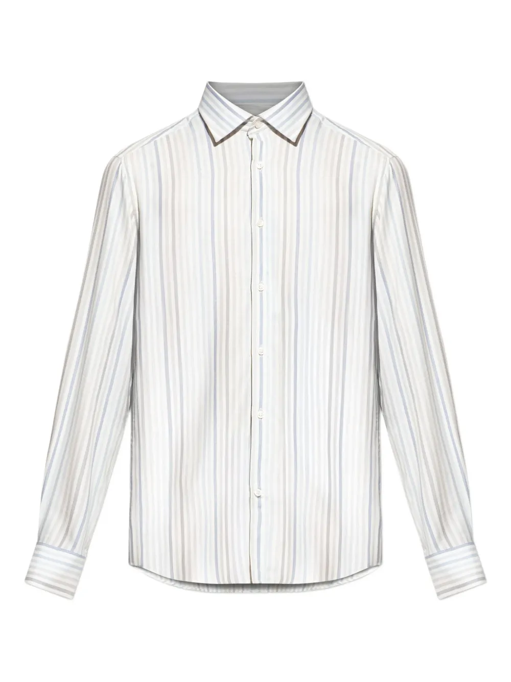 striped long-sleeve shirt