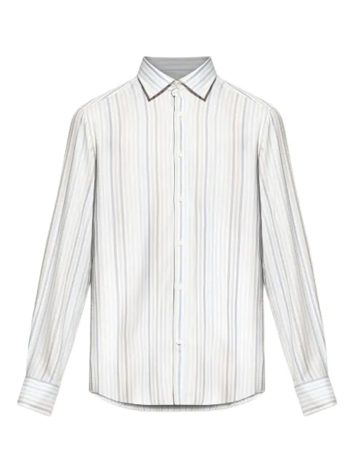 Chemise rayée à manches longues - Paul & Shark - Modalova