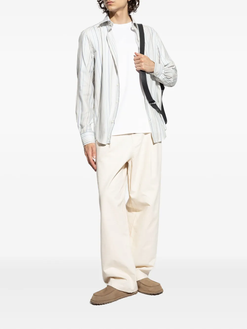 Paul & Shark Gestreept overhemd - Beige