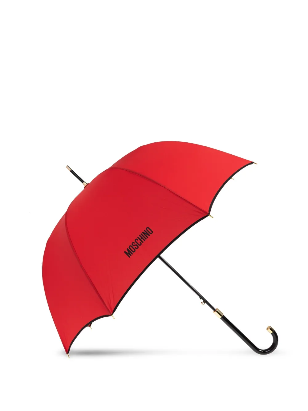 Moschino Paraplu met print Rood