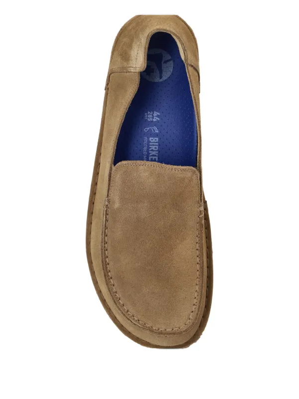 Birkenstock Suede slip-on Loafers | Neutrals | FARFETCH CA