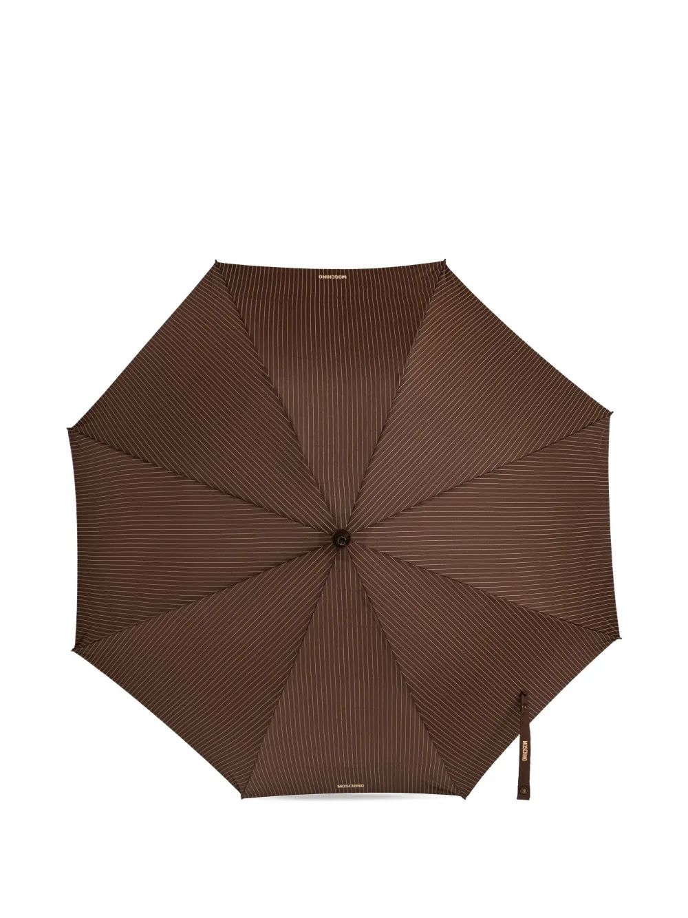 Moschino stripe umbrella Bruin