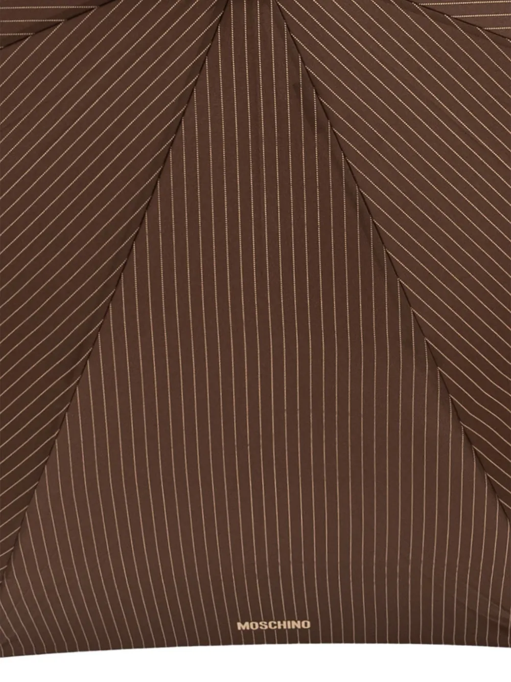 Moschino stripe umbrella Bruin