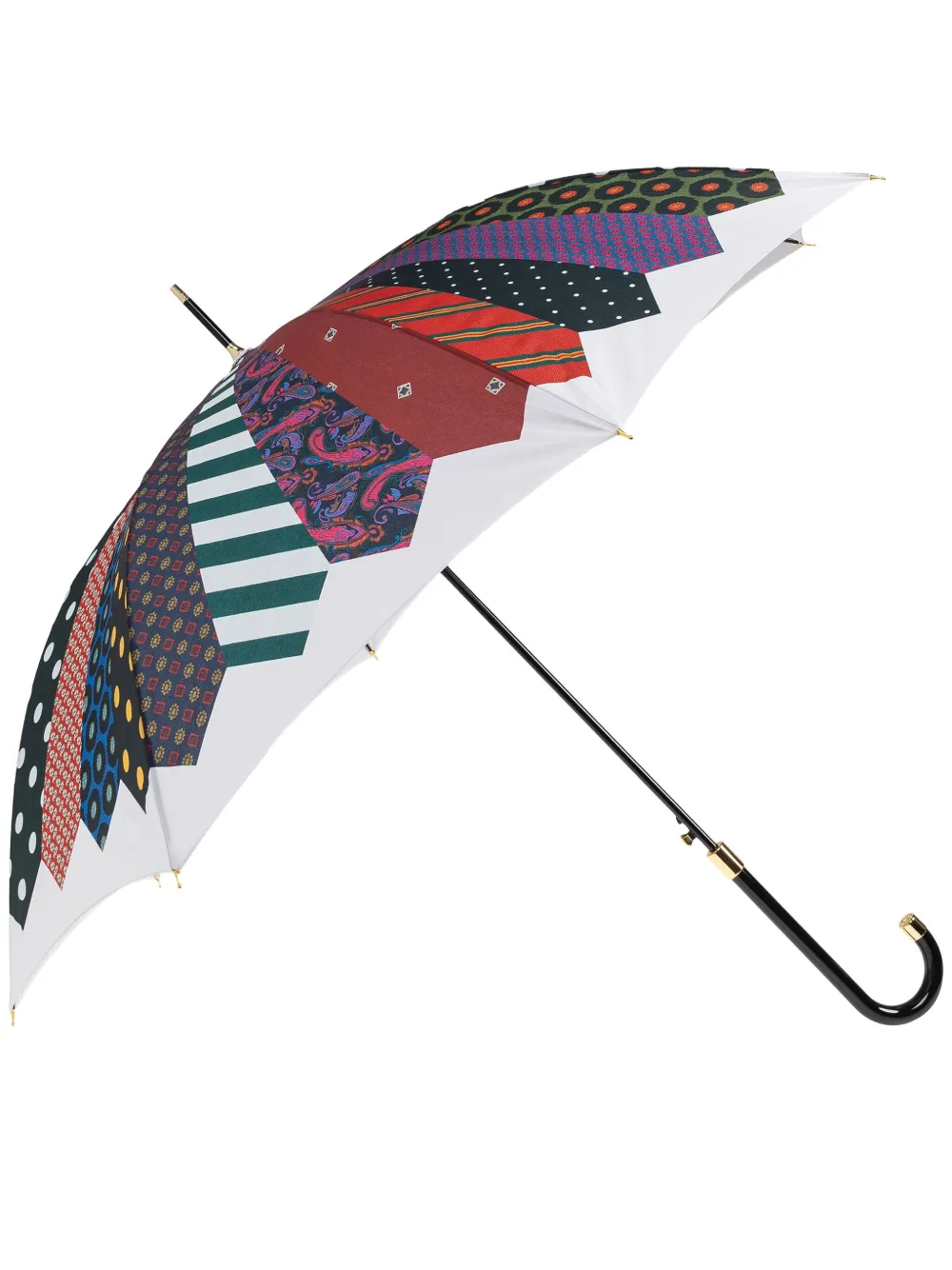 Moschino Tie-print Umbrella In Multi