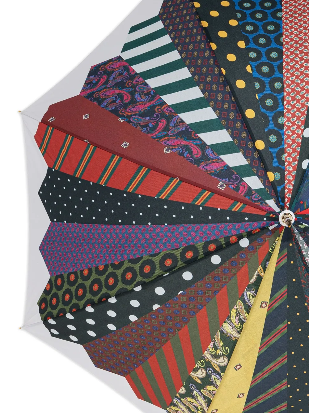 Moschino tie-print umbrella Rood