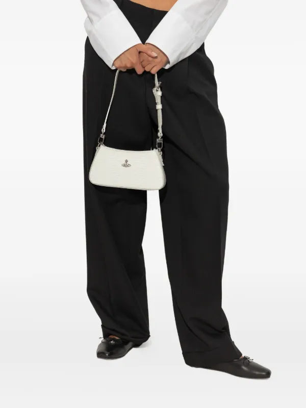 【Vivienne Westwood】新作 Tasha クロコ調ミニショルダーバッグ Vivienne Westwood Tasha クロコパターン ショルダーバッグ