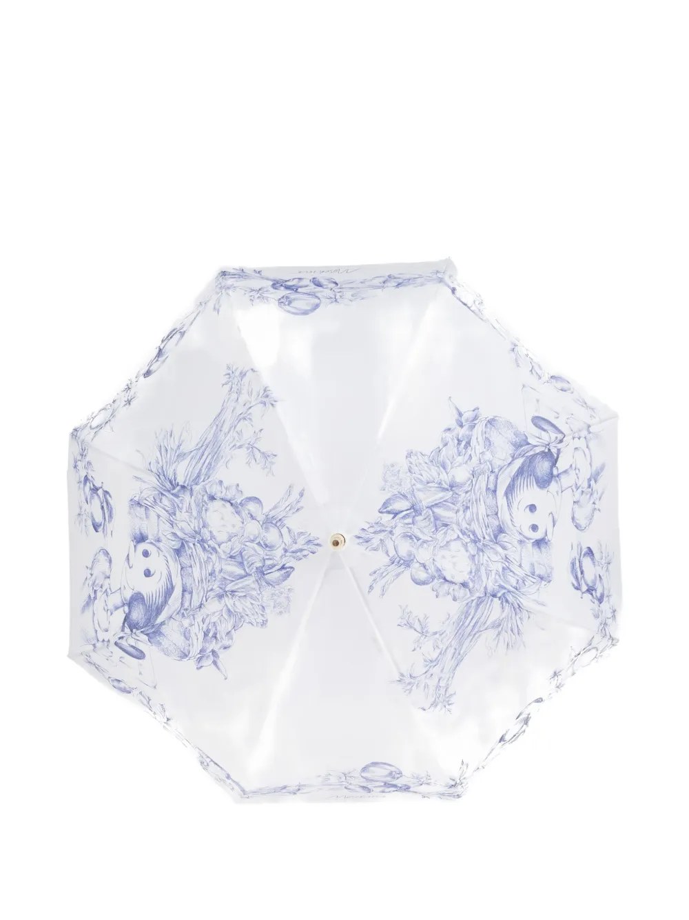 Moschino Sketch-print Umbrella In Blue