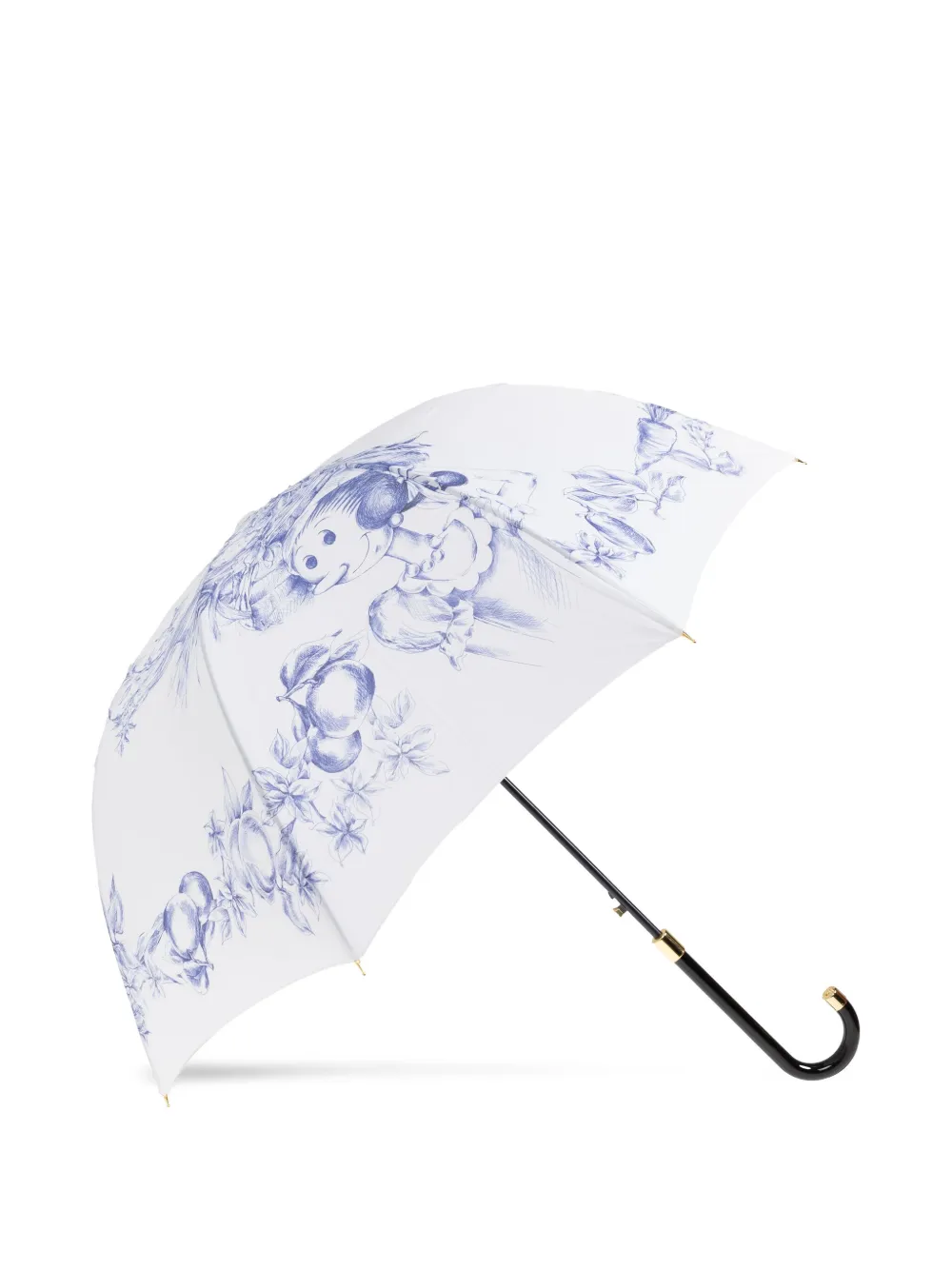 Moschino sketch-print umbrella Wit