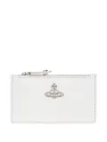 Vivienne Westwood Orb-embellished card holder - White