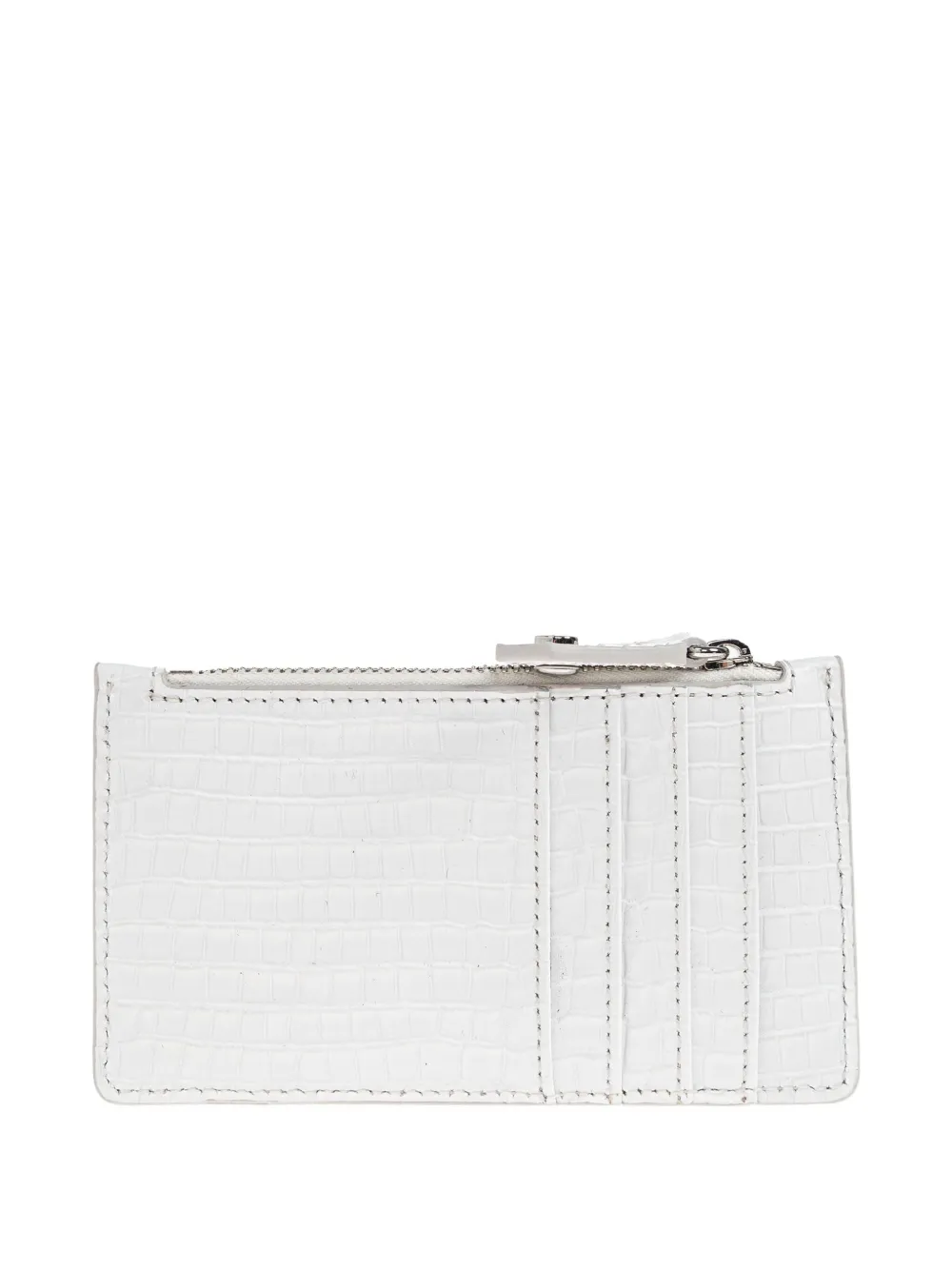 Vivienne Westwood Orb-embellished card holder Wit