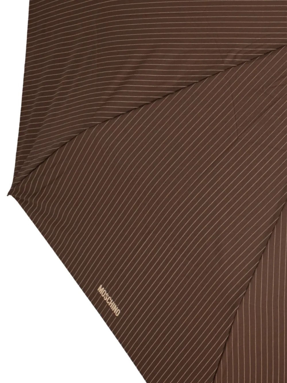 Moschino pinstripe umbrella Bruin