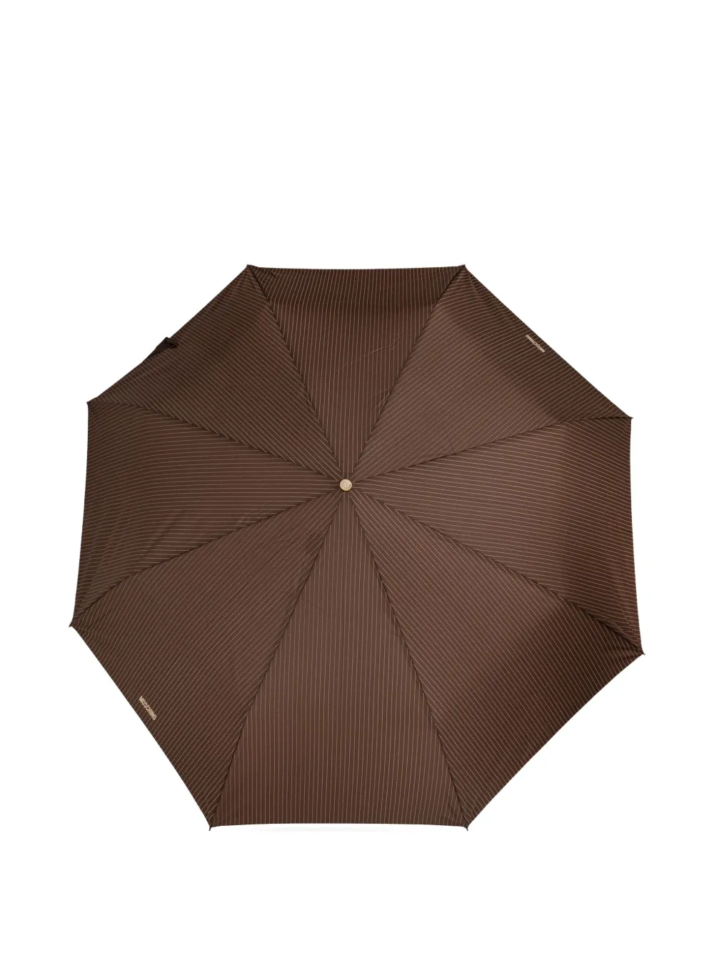 Moschino pinstripe umbrella Bruin