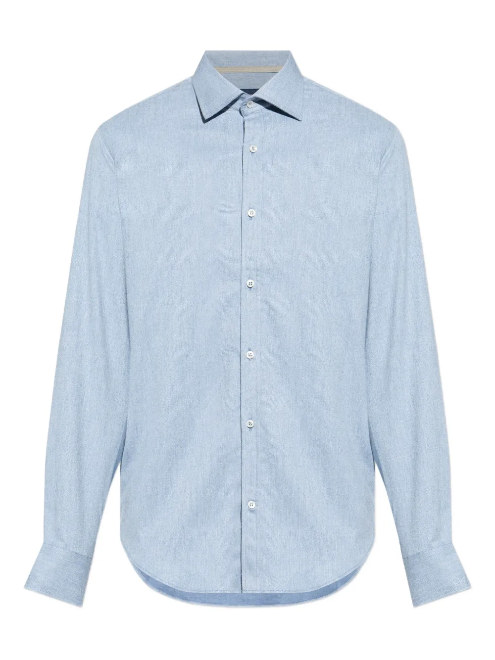 Paul & Shark Long-sleeve Buttoned-up Shirt In Blue