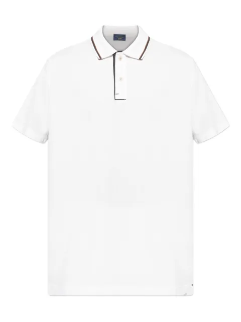Paul & Shark tipped-collar polo shirt