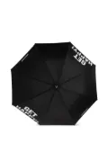 Moschino lettering umbrella - Black