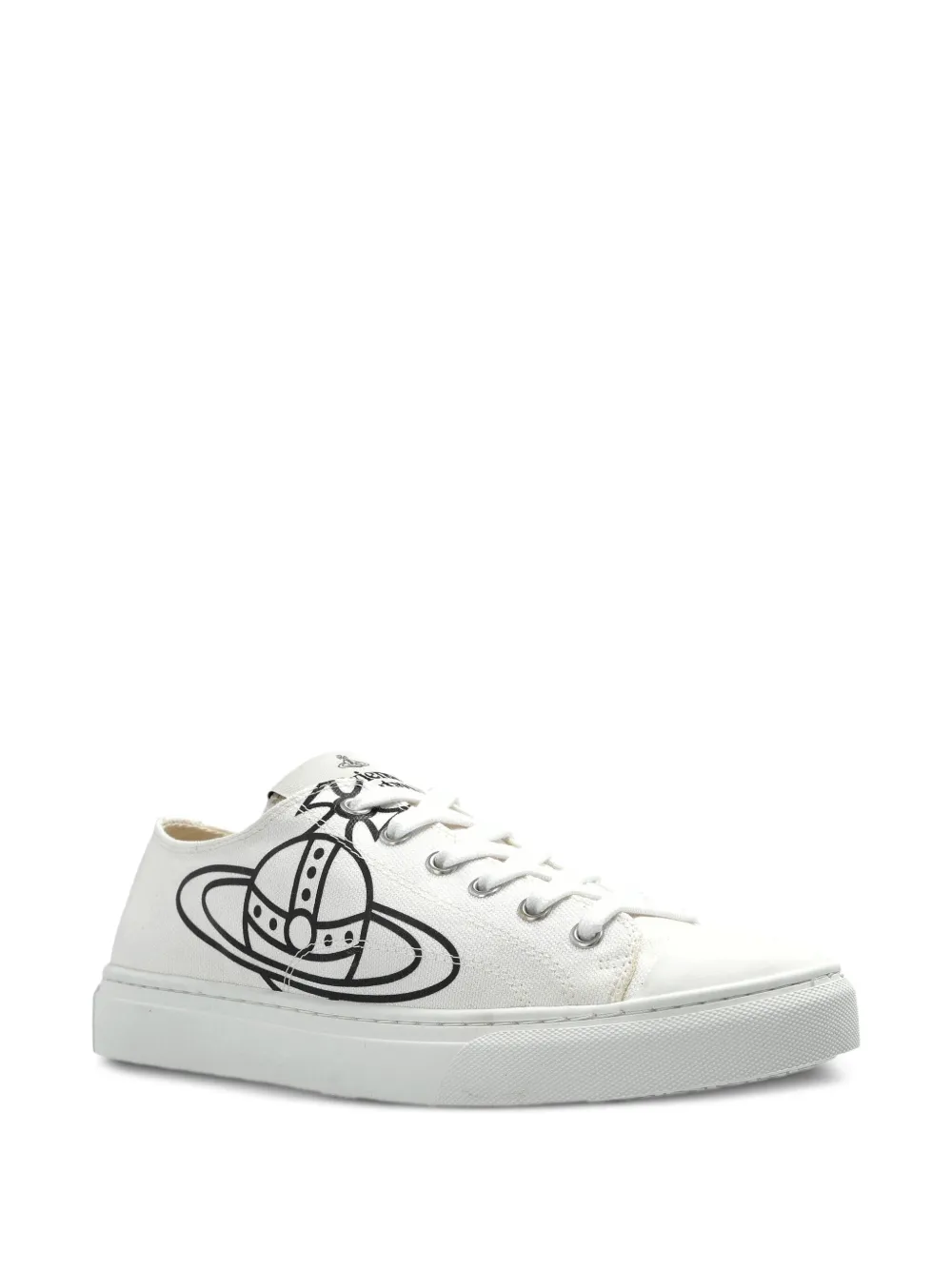 Vivienne Westwood orb-print lace-up pumps | Flat Pumps | Image 2