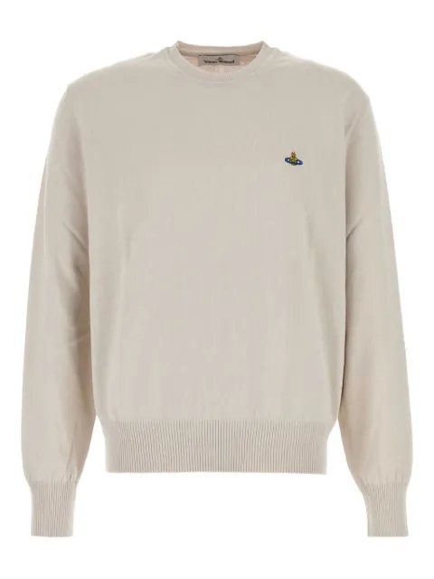 Vivienne Westwood Alex orb-embellished cotton-cashmere sweater