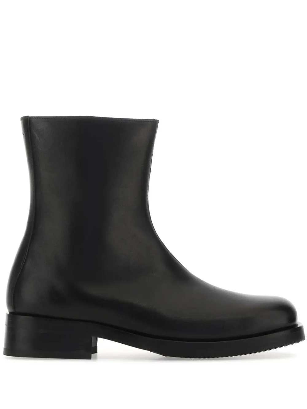 OUR LEGACY Camion leather ankle boots Black