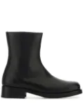 OUR LEGACY Camion leather ankle boots - Black